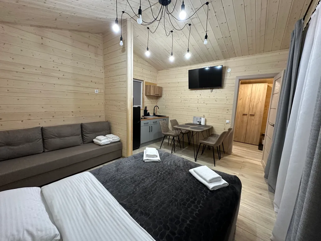 Шале с видом на горы