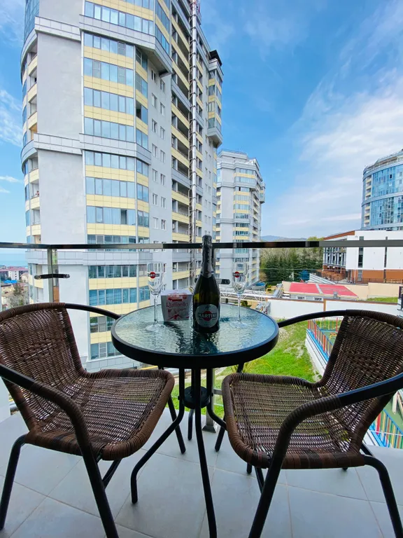 Квартира Квартира Современная студия в ЖК Касабланка с бассейном — Адлер