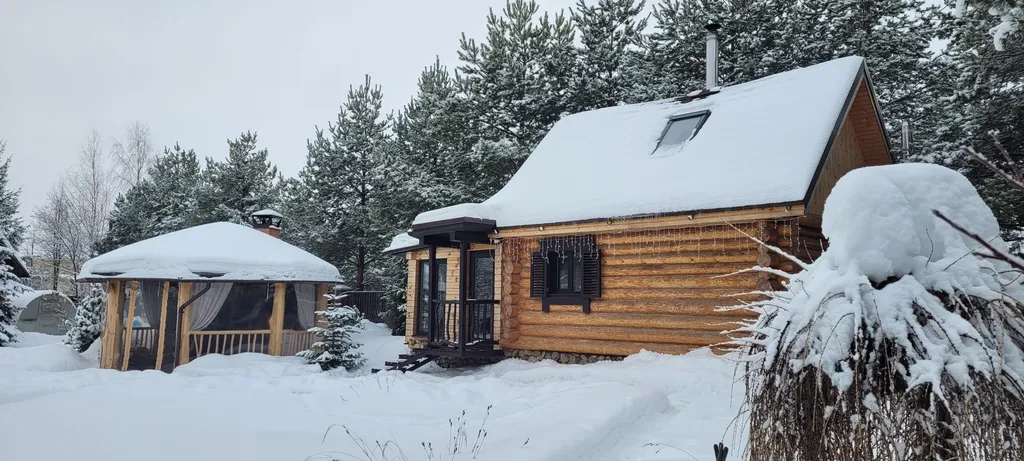 Деревенский домик в пригороде Костромы