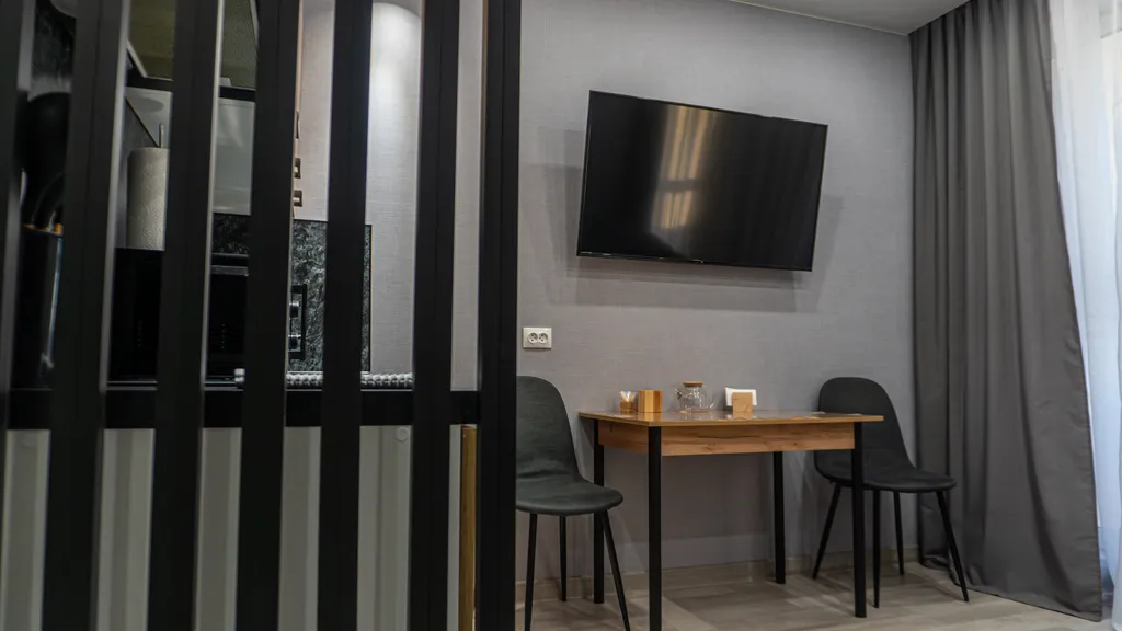 Уютная студия с прекрасным видом