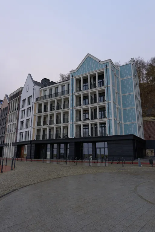 Уютные апартаменты на третьем этаже с видом на море