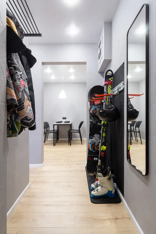 Современная и уютная квартира продуманна до мелочей