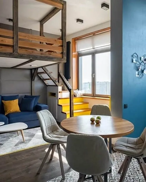Дизайнерский апартамент в стиле лофт