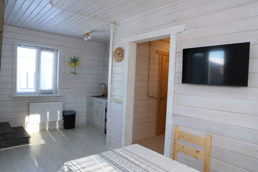 Новый дом с баней и купелью до 8 человек