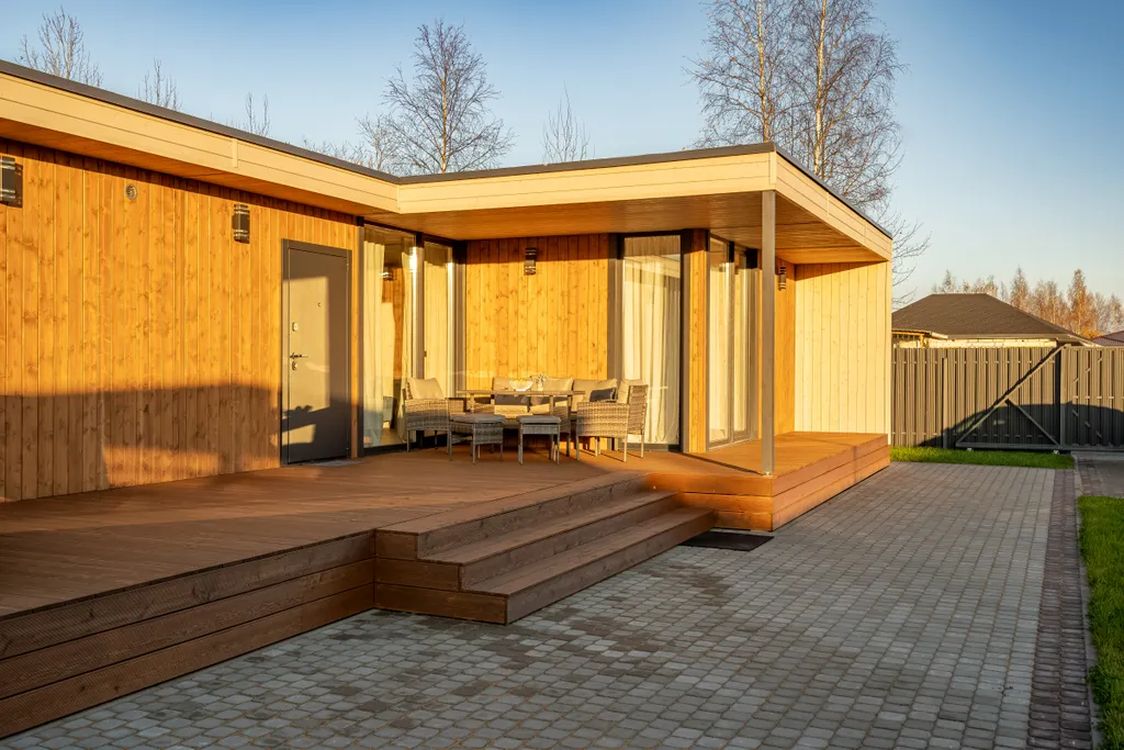 Коттедж Дом с сауной на Ладоге — им. Морозова