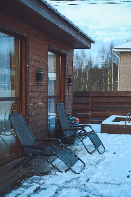 Дом с каракалами, банeй на дpовax, мангалом и казaном