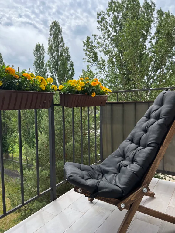 Апартаменты у парка с балконом, 10 мин до моря