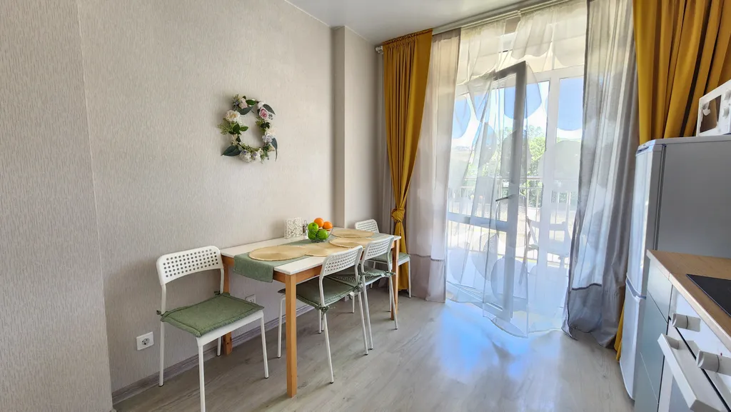 Уютная однушка с видом на горы