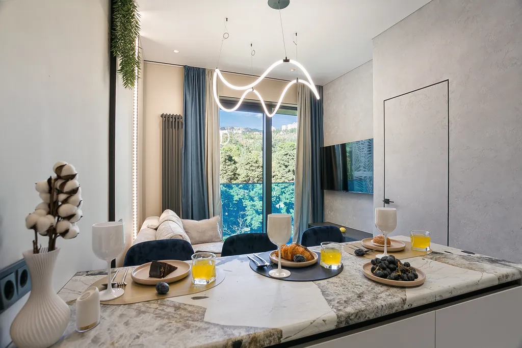 1-комнатная квартира в ЖК Скай плаза у моря