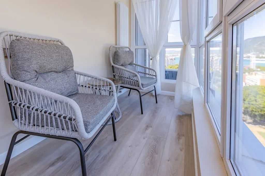 2-комнатная квартира с террасой и красивым видом