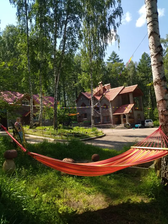 Дом в лесу с камином и баней «Снежный барс»