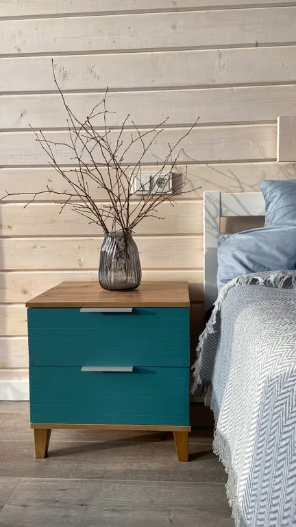 Gray дом в стиле барнхаус с видом на лес