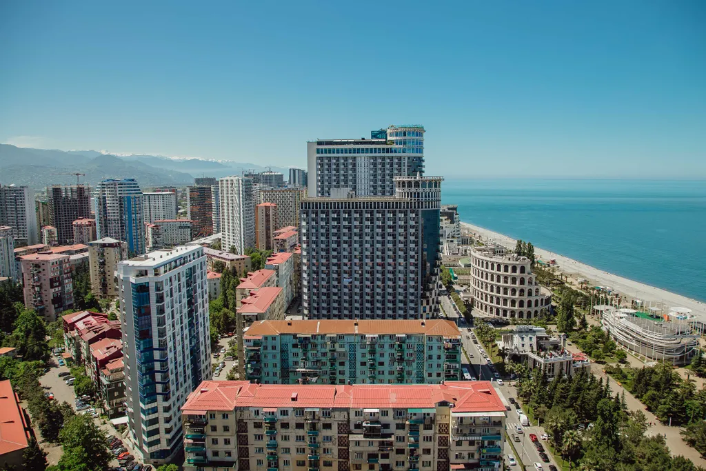 Студия с видом на море