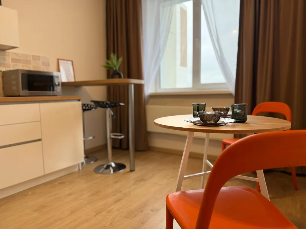 Просторная квартира с видом на центр города