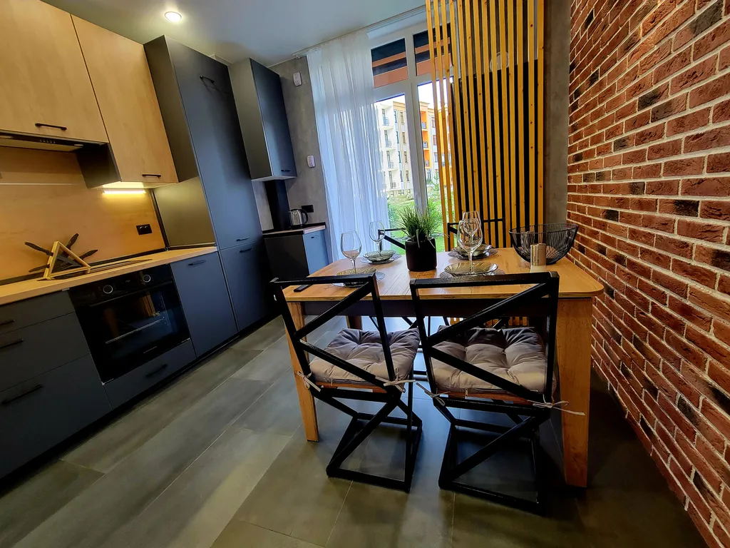 Квартира Абсолютно новые апартаменты Loft у моря с террасой — Светлогорск