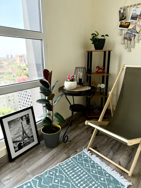 Стильная видовая студия в центре города