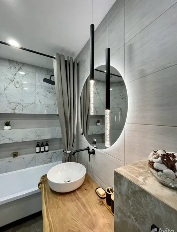 Апартамент с дизайнерским ремонтом, с видом на горы