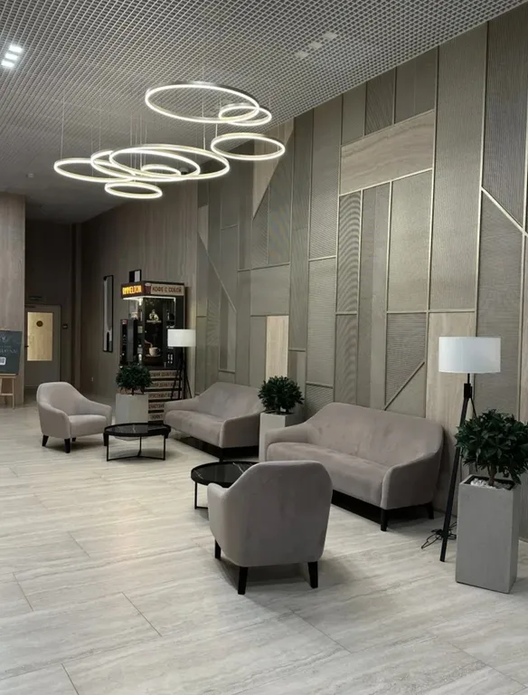 Квартира Квартира Уютный апартамент в апарт-отеле — Краснодар