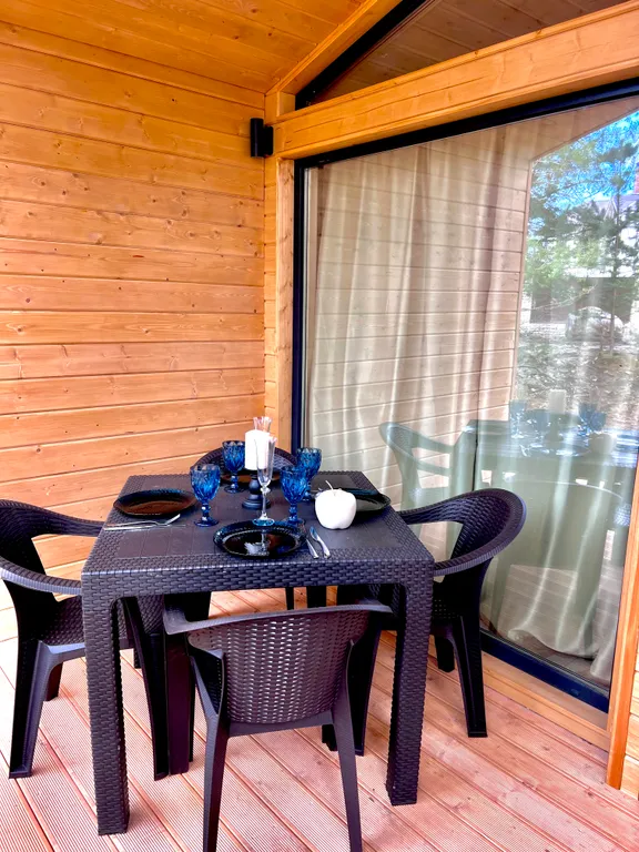 Семейный коттедж с эко-тропой до Игоры (синий Balance)