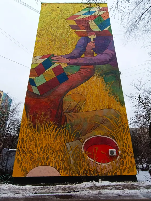 Тихая студия с большой кроватью у станции МЦД-D4 Железнодорожная