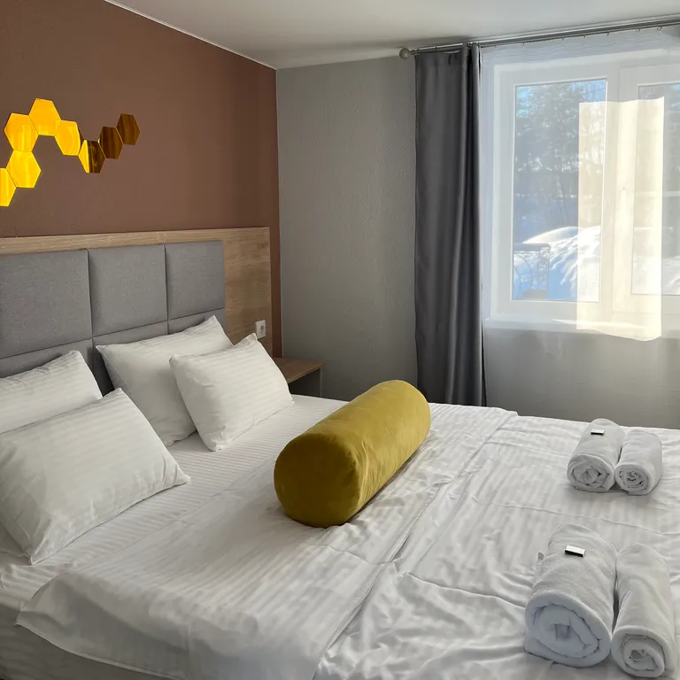 Sampo, двухэтажный дом с гостиной и видом на озеро в Карелии