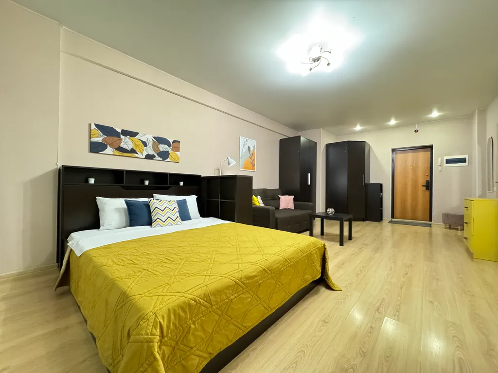 Квартира Уютная студия с шикарным видом — аренда посуточно в Самара