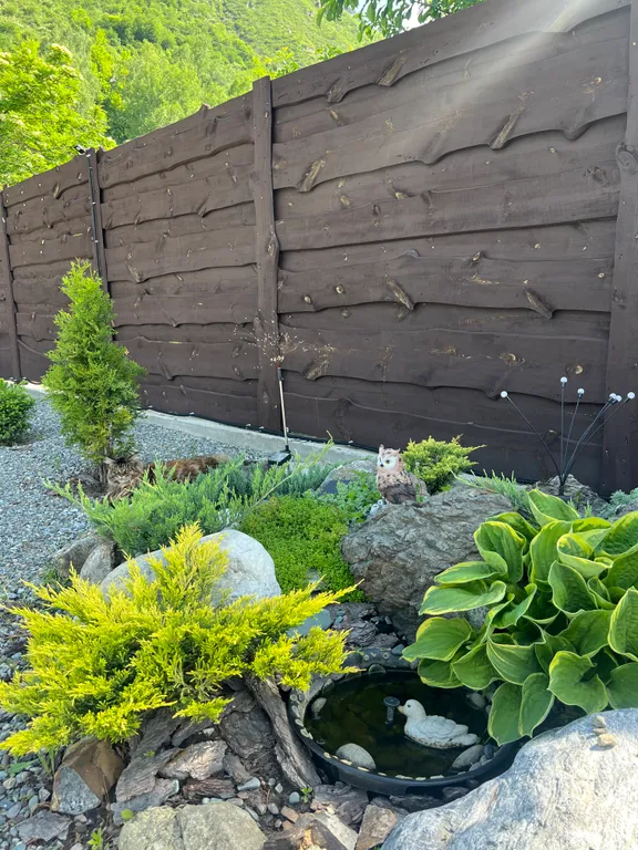 Дом благоустроенный с видом на гору