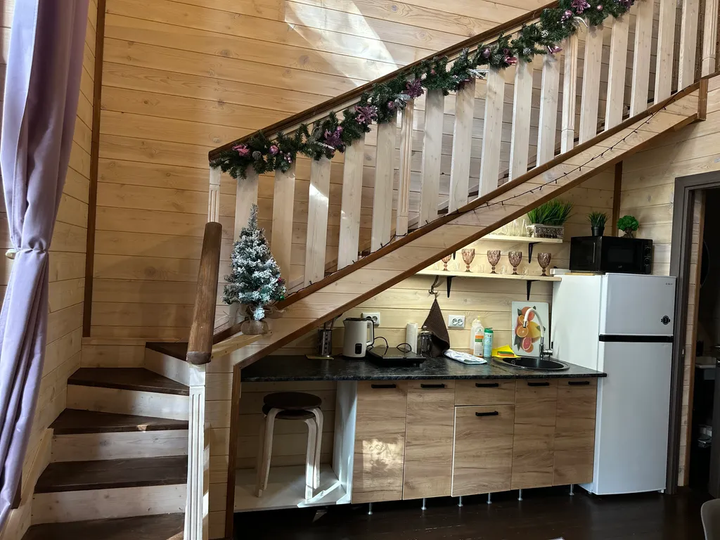 Коттедж Барнхаус II с видом на горы и лес — Архыз