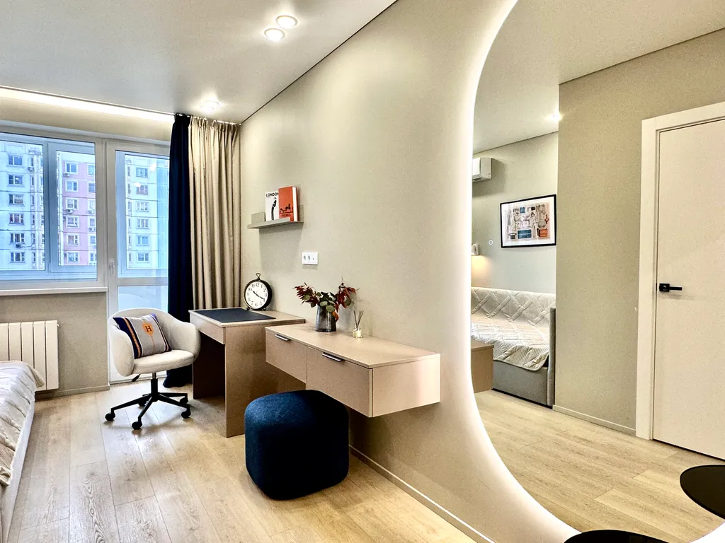 Квартира Квартира Люкс с 2 балконами и дизайнерским ремонтом — Москва