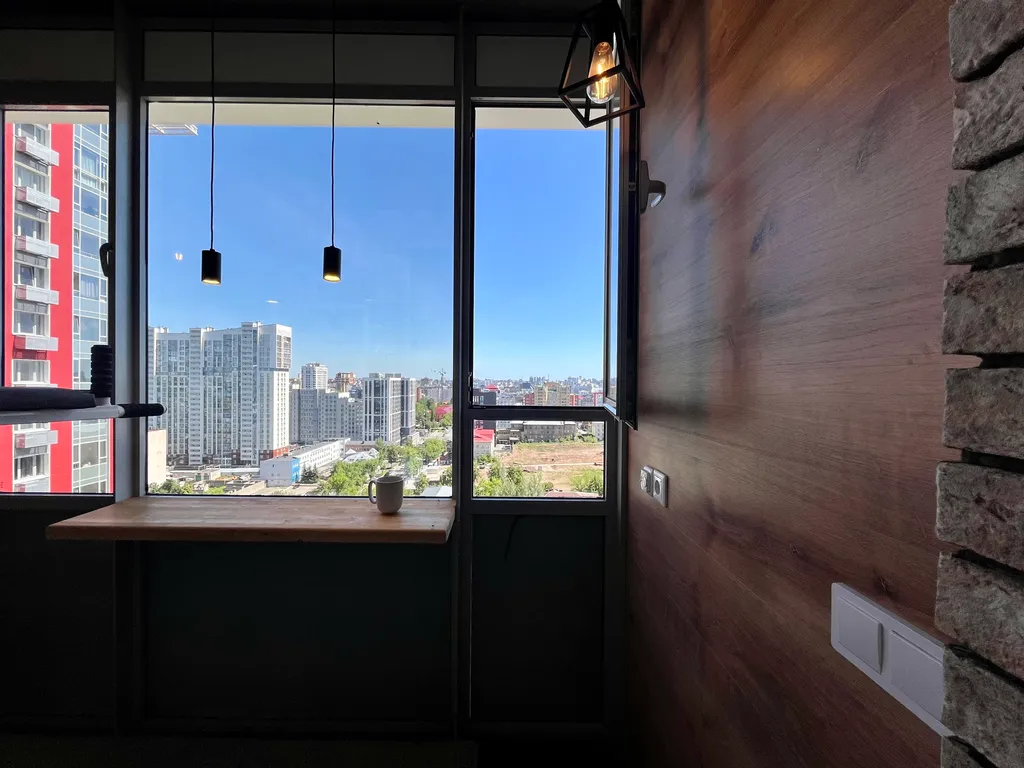 Уютная студия в центре города с кондиционером