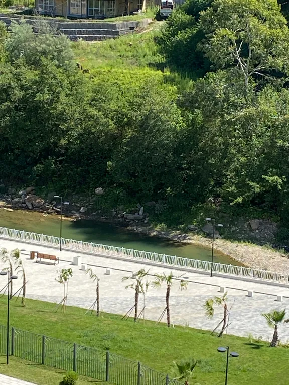 Студия с дизайнерским ремонтом рядом с морем в новом ЖК Летний