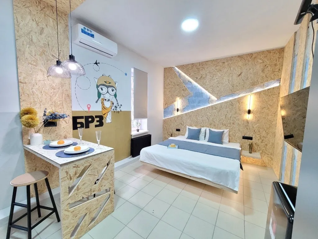 Апартамент лофт жираф