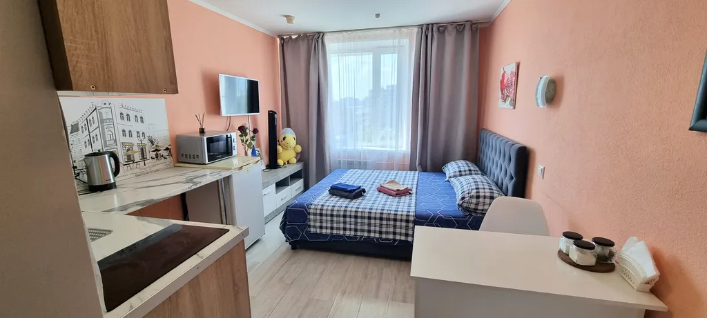 Квартира Квартира Студия у метро — Москва