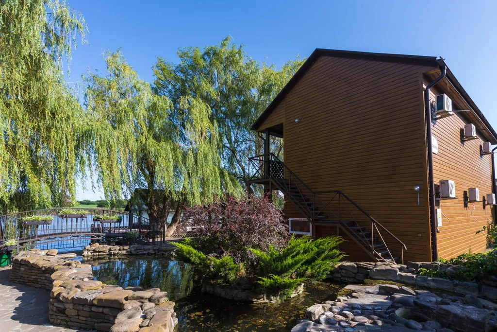 Номер в гостинице с зоной барбекю