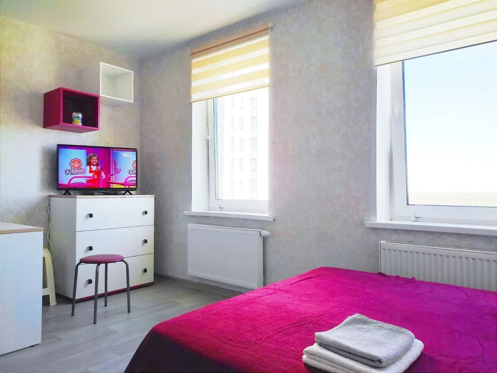 Квартира Просторная студия Да. Квартал Республики — Тюмень