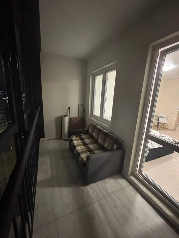 Студия в новом доме, горячая вода есть всегда