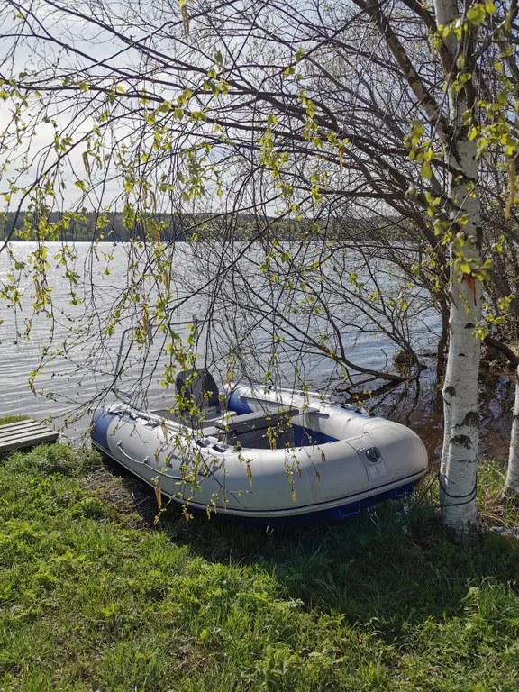 Дом на берегу залива Онежского озера в Республике Карелия