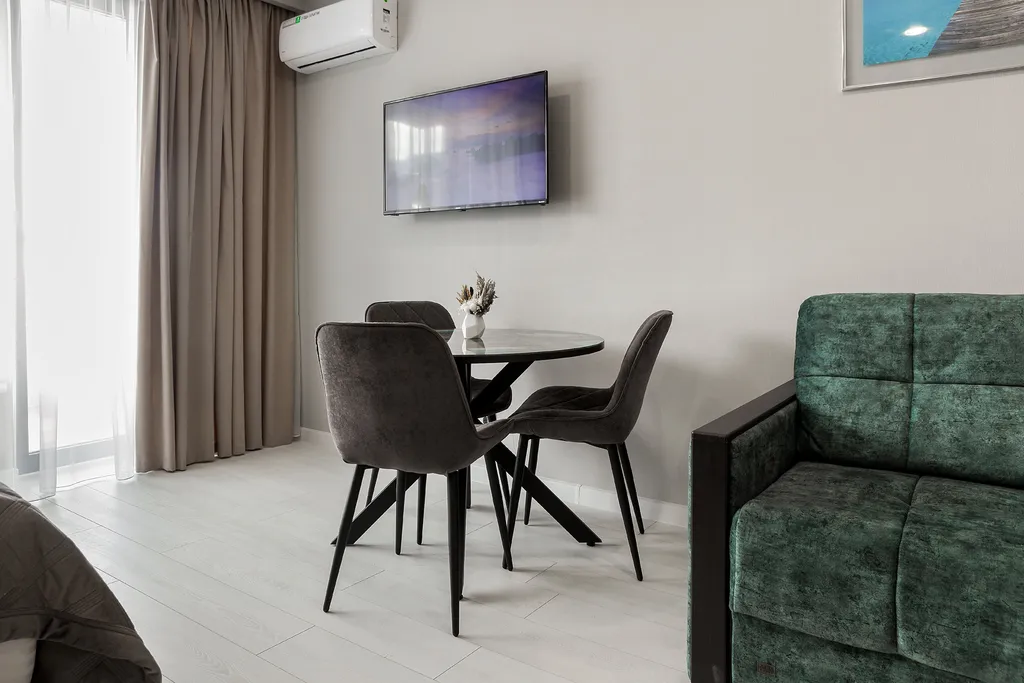 Квартира Уютные апартаменты с видом на море, с бассейном — Анапа