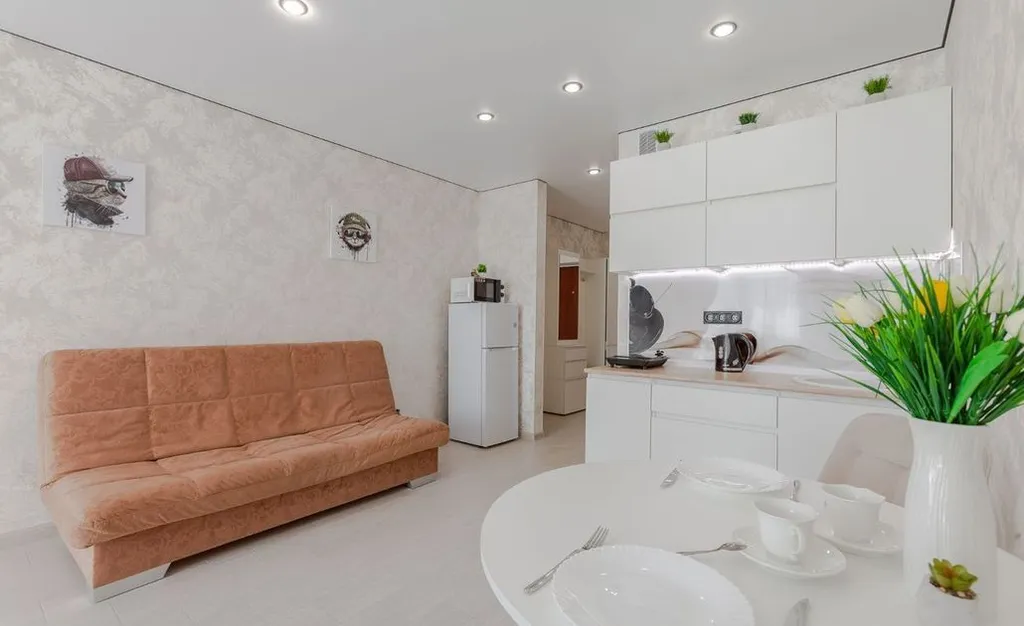 Апартаменты Квартиркаплаза семейный вариант у Самарских терм, 14 этаж