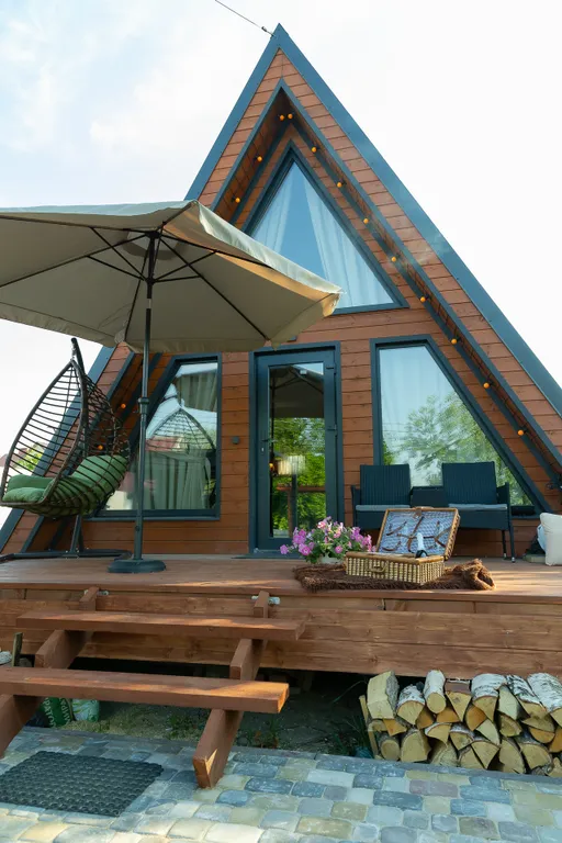 Дом афрейм романтический сказочный в 20 минутах от центра Калининграда