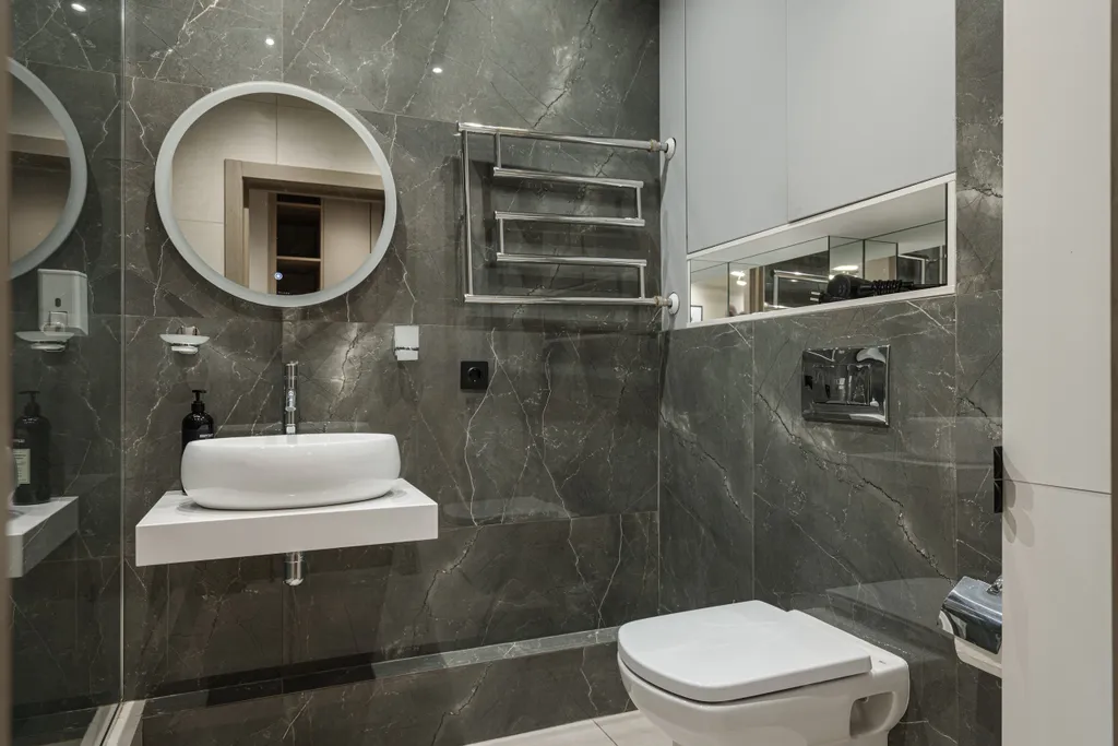 Лаконичная квартира Бурбон в ЖК Притяжение