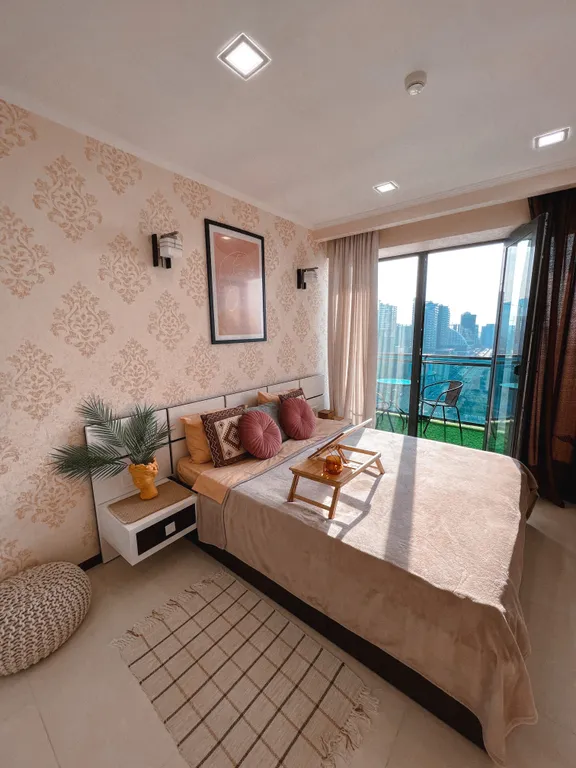 Апартаменты с шикарным видом на море и парк