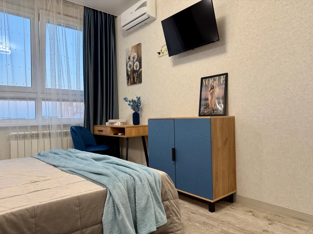 Вместительная евродвушка возле Тула Арены для 6 гостей