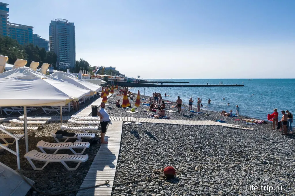 Квартира Квартира в центре с видом на море — Сочи