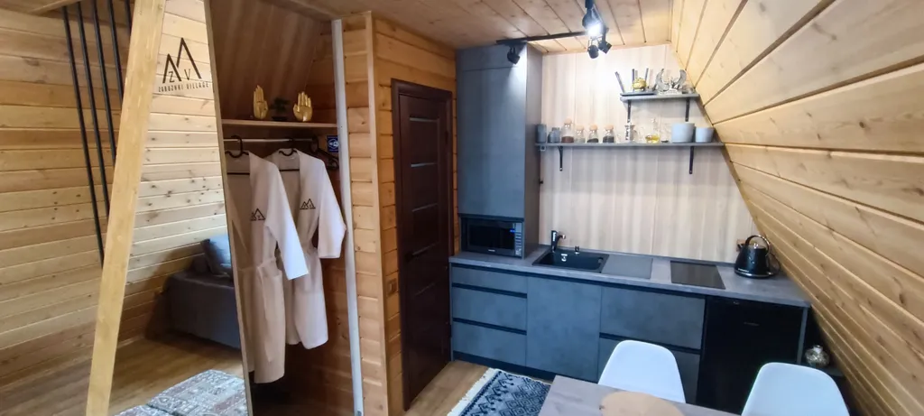 А-фрейм домик