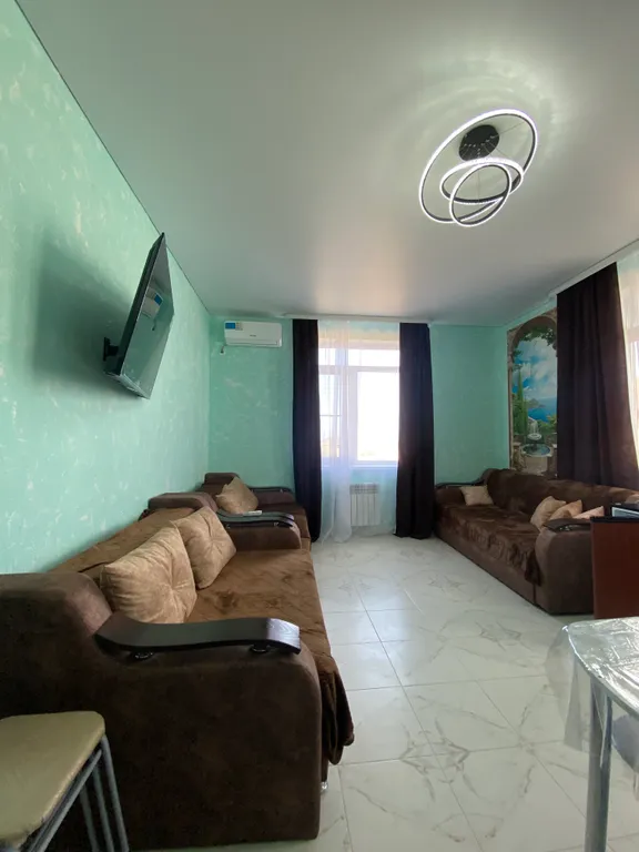 Квартира Апартаменты улучшенный номер Люкс с балконом с видом на море — Анапа