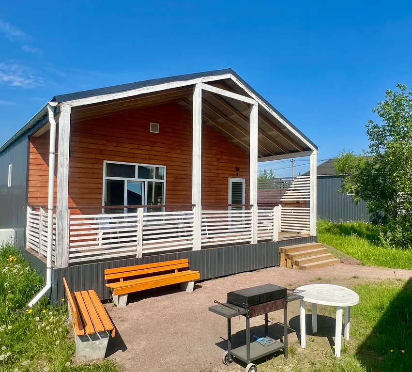 Коттедж Коттедж с русской парной на дровах — Владимировка