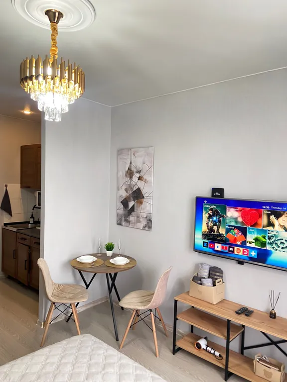 Уютная студия рядом с лесом