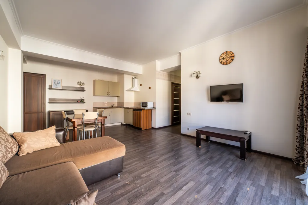 Семейные апартаменты, 3 этаж, Ваши панорамные горы