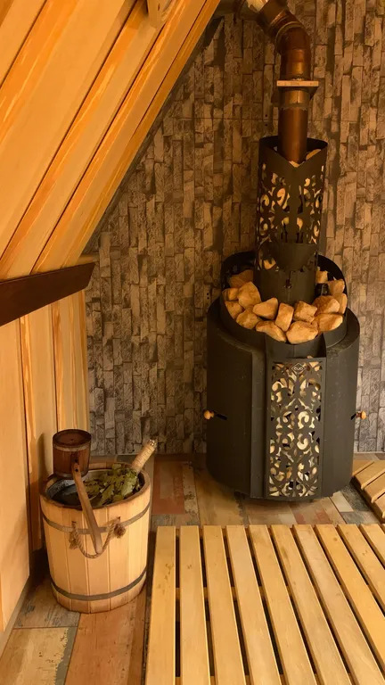 Домик Царская баня бассейн с подогревом